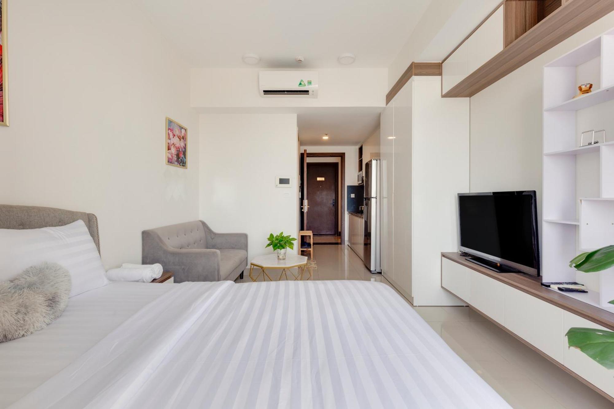 Smile Home - Rivegate - Modern Comfort - Near Bui Vien Cidade de Ho Chi Minh Exterior foto